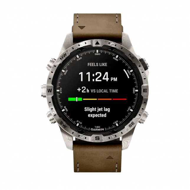 Смарт-годинник Garmin MARQ Adventurer (Gen 2) Damascus Steel Edition