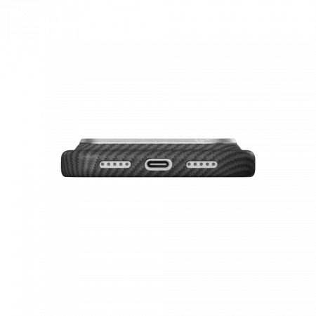 Чохол Pitaka Edge Ultra-Slim Twill Black/Grey для iPhone 18 Pro/17 Pro