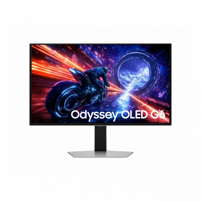 Монітор Samsung 27" Odyssey OLED G6 G60SF HDMI, DP, USB, MM, OLED, 2560x1440, 500Hz, 0,3ms