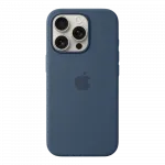 Чохол Apple Silicone Case with Magsafe для iPhone 16 Pro Max (Denim)