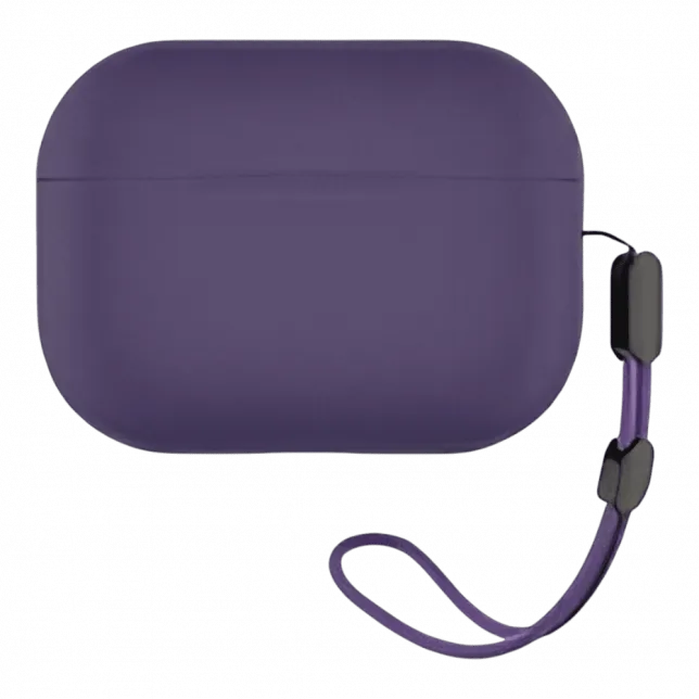 Чохол Blueo Liquid Silicone Case для Apple AirPods Pro 2 Purple