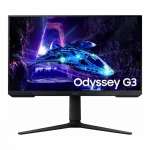 Монітор Samsung 23.8" S24DG300NI HDMI, DP, VA, 180Hz, 1ms, FreeSync