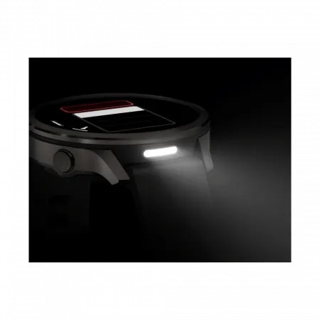 Смарт-годинник Garmin Venu 4 41 мм Slate з Black чорним силіконовим ремінцем