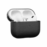 Магнітний чохол Pitaka Aramid Fiber Magnetic Case Plain Black/Grey для Airpods Pro 2nd Gen