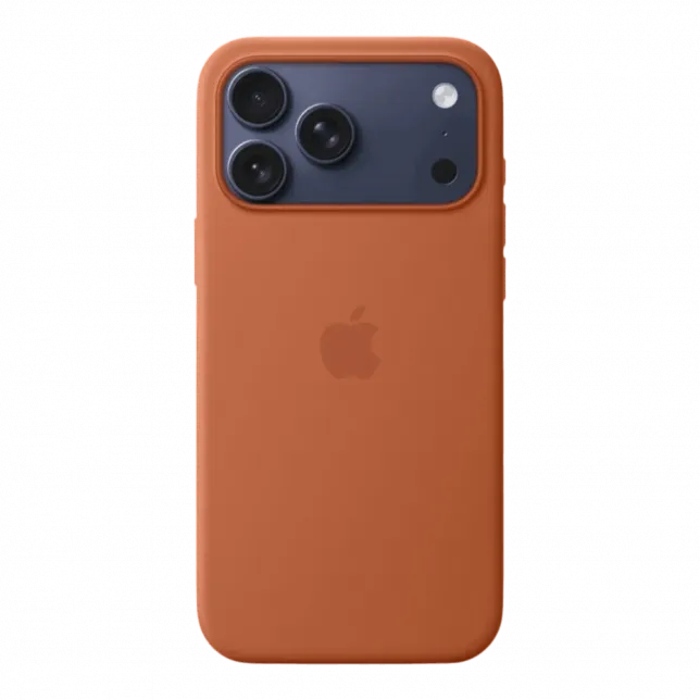 Чохол Apple Silicone Case with Magsafe для iPhone 17 Pro (Terra Cotta)
