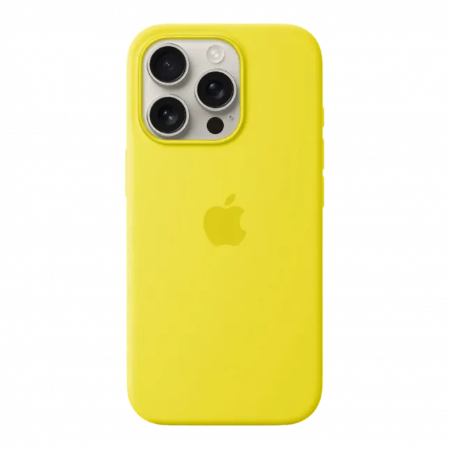 Чохол Apple Silicone Case with Magsafe для iPhone 16 Pro Max (Star Fruit)