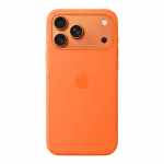 Чохол Apple Silicone Case with Magsafe для iPhone 17 Pro Max (Orange)