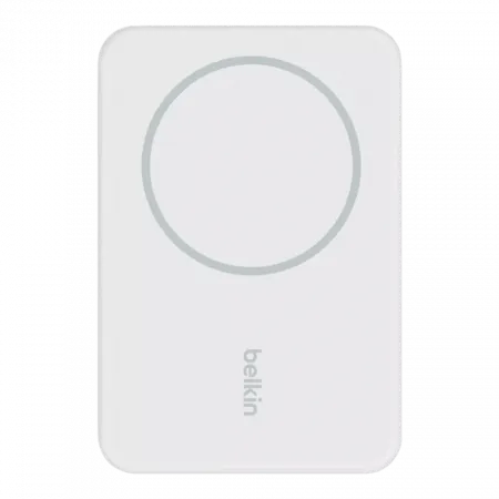 Магнітний повербанк Belkin MagSafe Wireless with Stand 5000mAh White