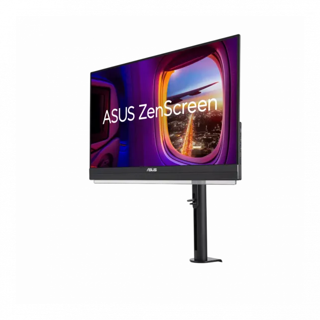 Монітор портативний Asus 21.5" ZenScreen MB229CF HDMI, USB-C, MM, IPS, 100Hz, AdaptiveSync, Pivot, C-Clamp Arm