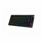 Клавіатура механічна HyperX Alloy Rise 75key, Red, USB-A/WL/BT, EN/UA, RGB, чорний