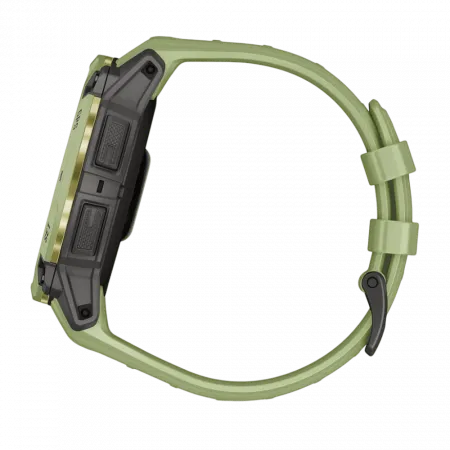Смарт-годинник Garmin Instinct 3 50 мм, AMOLED Fern Green зелений з Fern Green зеленим силіконовим ремінцем