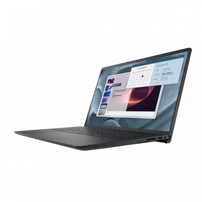 Ноутбук Dell Pro 15 Essential 15.6" FHD AG, AMD R5-7520U, 8GB, F512GB, UMA, Win11, чорний