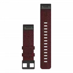 Ремінець QuickFit 22 мм, Heathered Red червоний нейлоновий