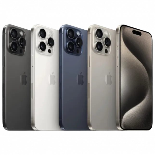 б/у Apple iPhone 15 Pro 128GB (White Titanium) (Ідеальний стан)