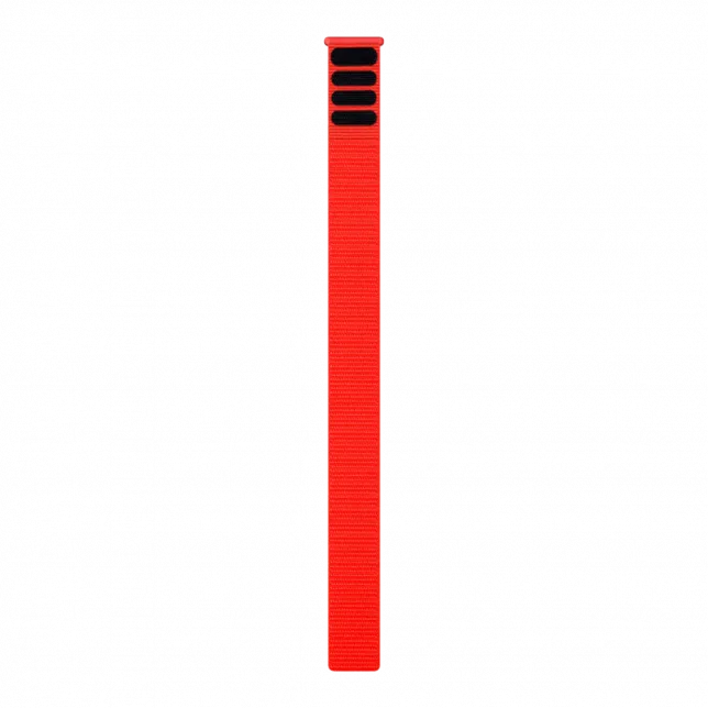 Ремінець UltraFit 26 мм, Flame Red червоний нейлоновий