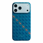 Чохол Pitaka Ultra-Slim Happiness Rides PitaTap для iPhone 17 Pro Max Indigo