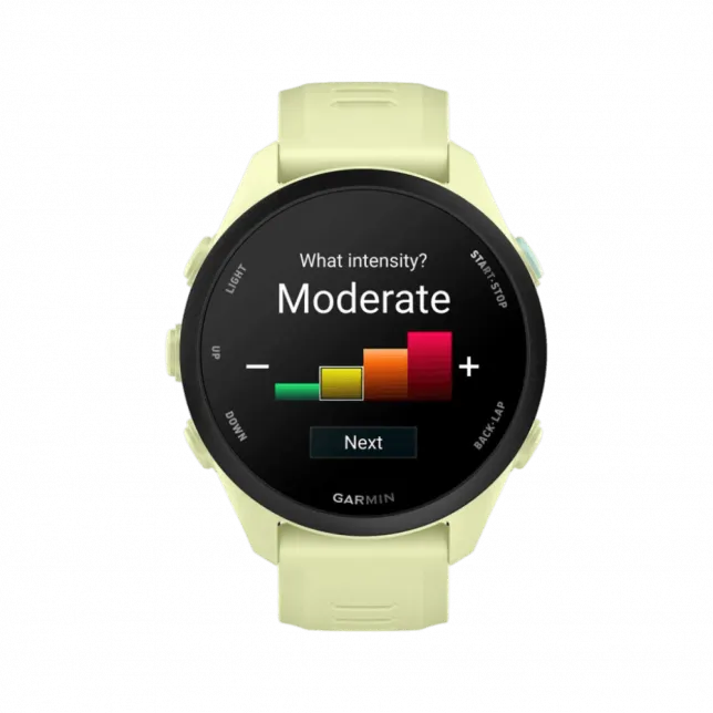 Смарт-годинник Garmin Forerunner 70 Citron з жовтим силіконовим ремінцем