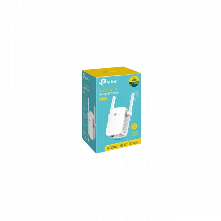 Розширювач покриття WiFi TP-LINK RE205 AC750 1хFE LAN, MESH