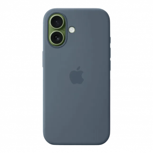 Чохол Apple Silicone Case with Magsafe для iPhone 17 (Anchor Blue)