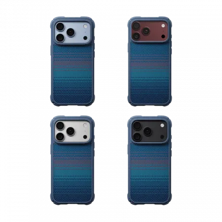 Чохол Pitaka Cairn Military Grade Protective для iPhone 18 Pro/17 Pro Nights-Midnight-01