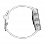 Смарт-годинник Garmin Forerunner 170 Music Whitestone білий з Whitestone/Cloud Blue білим/блакитним силіконовим ремінцем