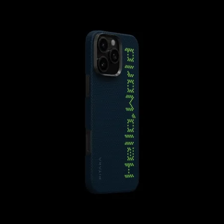 Чохол Pitaka Tactile Woven Hello World для iPhone 16 Pro