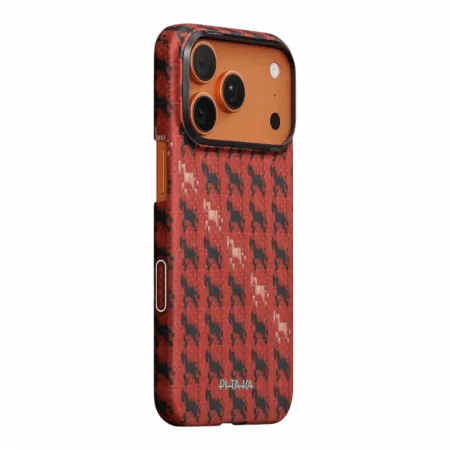 Чохол Pitaka Edge Ultra-Slim Happiness Rides для iPhone 17 Pro Max Maroon