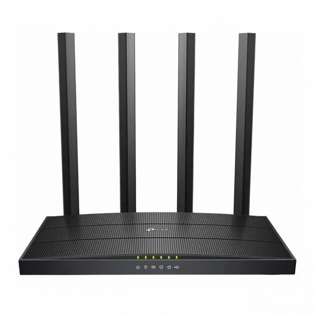 Маршрутизатор TP-LINK ARCHER C6U AC1200, 4xGE LAN, 1xGE WAN, 1xUSB, MESH