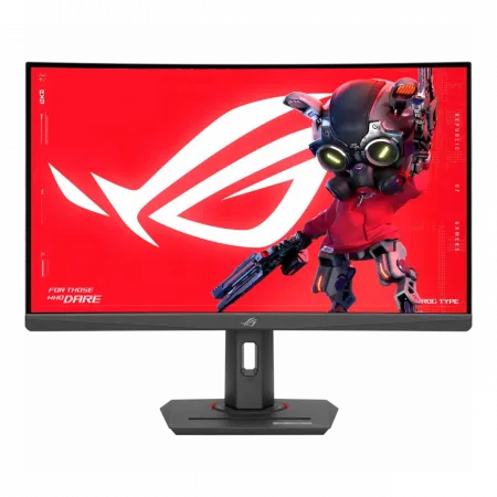 Монітор Asus 27" ROG Strix XG27WCMS HDMI, DP, USB-C, Audio, VA, 2560x1440, 280Hz, 1ms, sRGB 125%, CURVED, FreeSync, HAS, HDR400