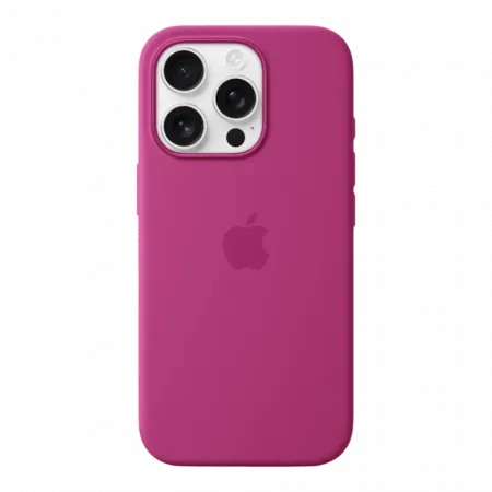 Чохол Apple Silicone Case with Magsafe для iPhone 16 Pro Max (Fuchsia)