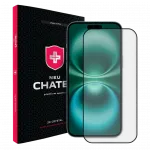 Захисне скло NEU Chatel Corning Gorilla Glass with Mesh для iPhone 16 Plus