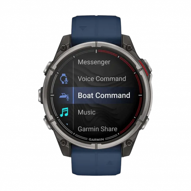 Смарт-годинник Garmin Quatix 8 47мм AMOLED Морський GPS смартгодинник з AMOLED екраном