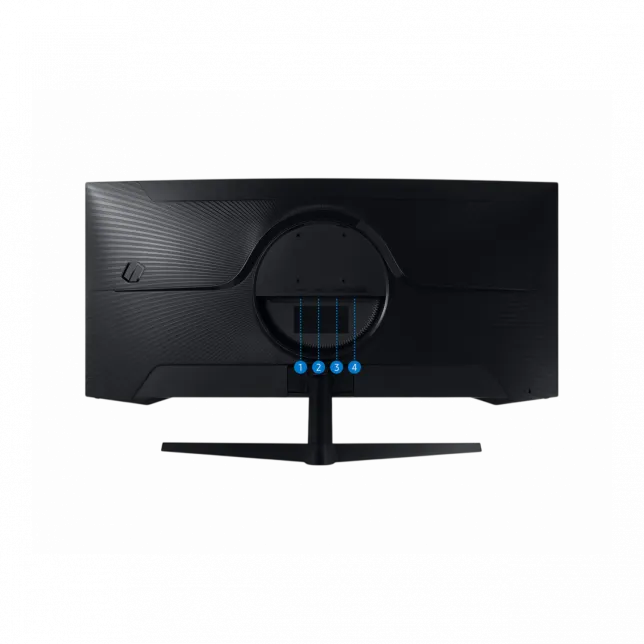 Монітор Samsung 34" Odyssey G5 C34G55TWW D-Sub, 2xHDMI, DP, VA, 3440x1440, 21:9, 165Hz, 1ms, CURVED