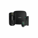 Комплект охоронної сигналізації Ajax HDR StarterKit Cam, hub 2, motioncam HDR, doorprotect, spacecontrol, jeweller, бездротовий, чорний