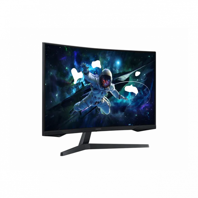 Монітор Samsung 31.5" Odyssey G55C 2xHDMI, DP, VA, 2560x1440, 165Hz, 1ms, CURVED