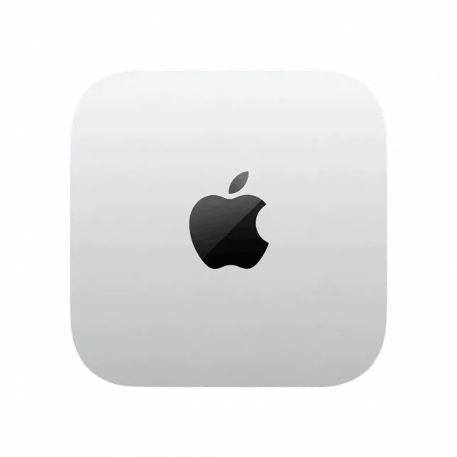 Apple Mac mini with Apple M4, 256GB, 10 CPU / 10 GPU, 16GB Unified Memory, Silver 2024 (MU9D3)