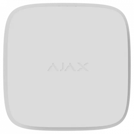 Датчик диму, температури та чадного газу Ajax, FireProtect 2 SB Heat Smoke CO Jeweler, незмінна батарея, бездротовий, білий