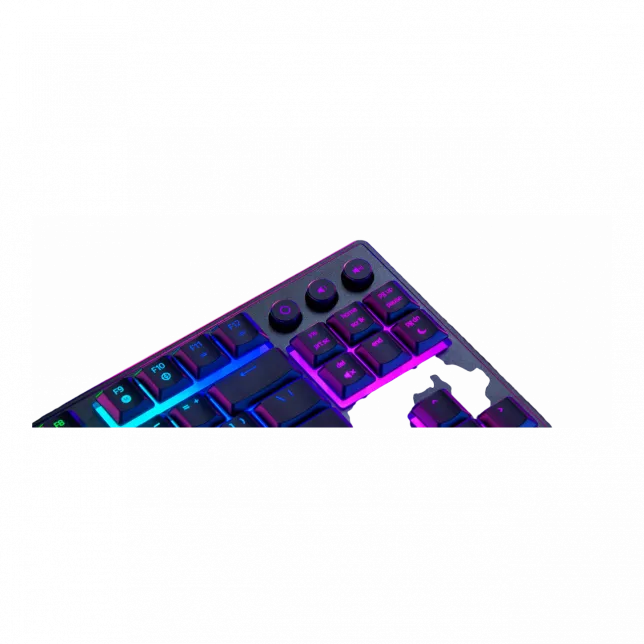 Клавіатура механічна Razer Ornata V3 TKL 84key, Mecha-Membrane Switch, USB-A, EN/UK, RGB, чорний