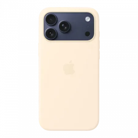 Чохол Apple Silicone Case with Magsafe для iPhone 17 Pro (Vanilla)