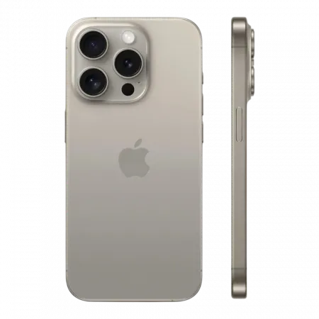 б/у Apple iPhone 15 Pro Max 256GB (Natural Titanium) (e-Sim) (Ідеальний стан)