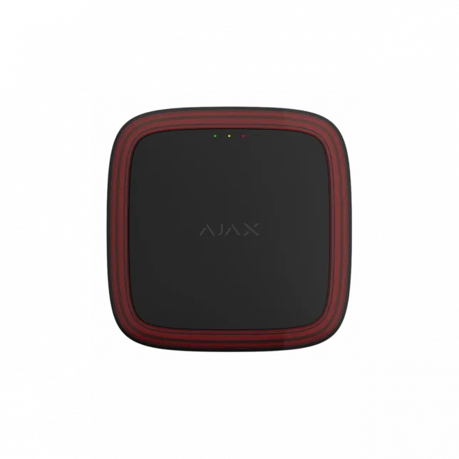 Датчик пожежний світловий Ajax EN54 FireProtect VAD black, Jeweller, EN54, бездротовий, чорний
