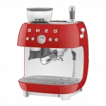 Кавомашина еспресо з кавомолкою Smeg (Red)