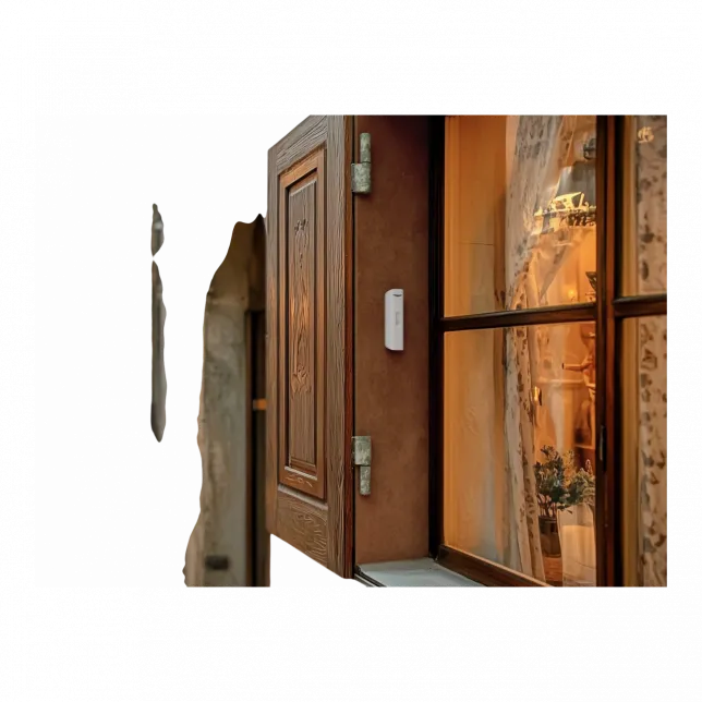 Датчик руху вуличний типу "штора" Ajax Curtain Outdoor Mini, Jeweler, бездротовий, білий, 130273.345.WH1