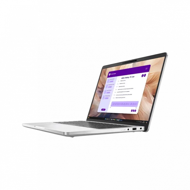 Ноутбук Dell Pro 14 Plus 14" FHD+ AG, Intel U7-268V, 32GB, F512GB, UMA, Win11P, сріблястий, US клавіатура