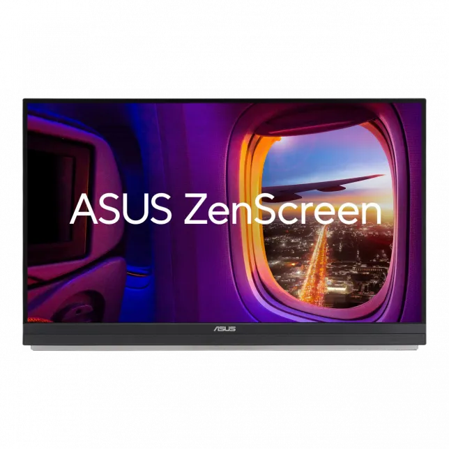Монітор портативний Asus 27" ZenScreen MB27ACF HDMI, USB-C, MM, IPS, 2560x1440, 100Hz, sRGB 99%, AdaptiveSync, Pivot, C-Clamp Arm