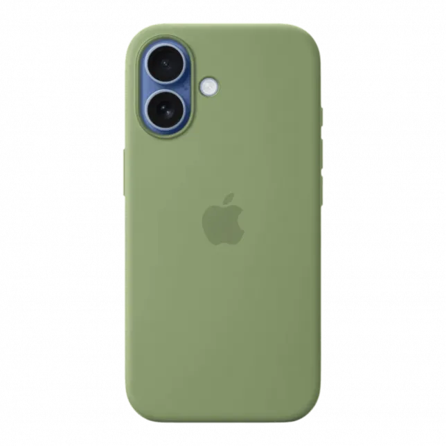 Чохол Apple Silicone Case with Magsafe для iPhone 17 (Light Moss)