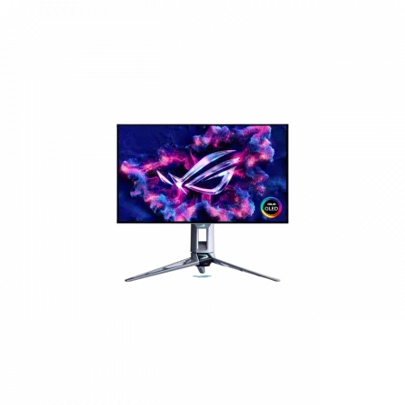 Монітор Asus 26.5" ROG Swift PG27AQWP-W 2xHDMI, DP, 3xUSB, OLED, 2560x1440, 540Hz, 0.02ms, DCI-P3 99.5%, G-SYNC, FreeSync, Pivot, HDR500