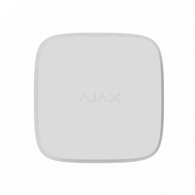 Пожежний датчик аналізу чадного газу Ajax FireProtect 2 RB CO, змінна батарея, jeweller, бездротовий, білий