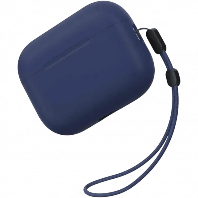 Чохол Blueo Liquid Silicone Case для Apple AirPods Pro 3 Navy Blue