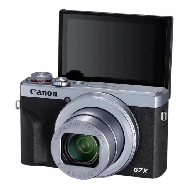 Компактний цифровий фотоапарат Canon PowerShot G7 X Mark III (Silver)